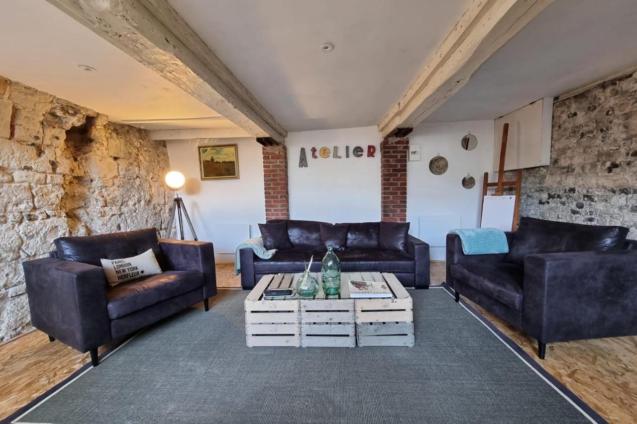 Le Jardin D'Eugene - 4P House - Terrace - Historic Center Βίλα Ονφλέρ Εξωτερικό φωτογραφία